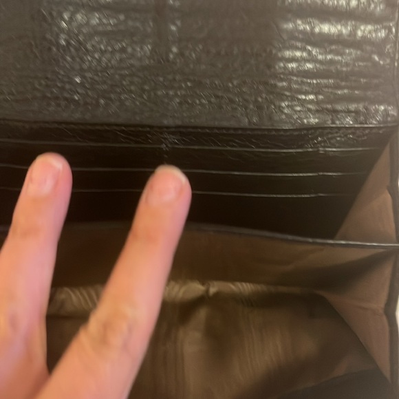 Authentic Chloe pebble bow leather wallet - Picture 4 of 13